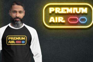 Introducing the Premium Air Raglan Sleeve Shirt