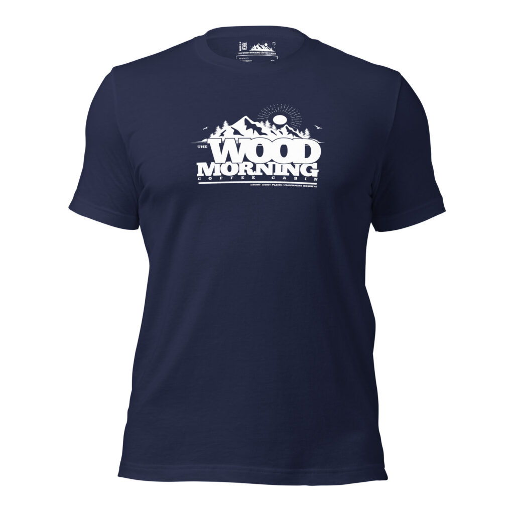 Wood Two Three Hiker T-Shirt from The Wood Morning Coffee Cabin