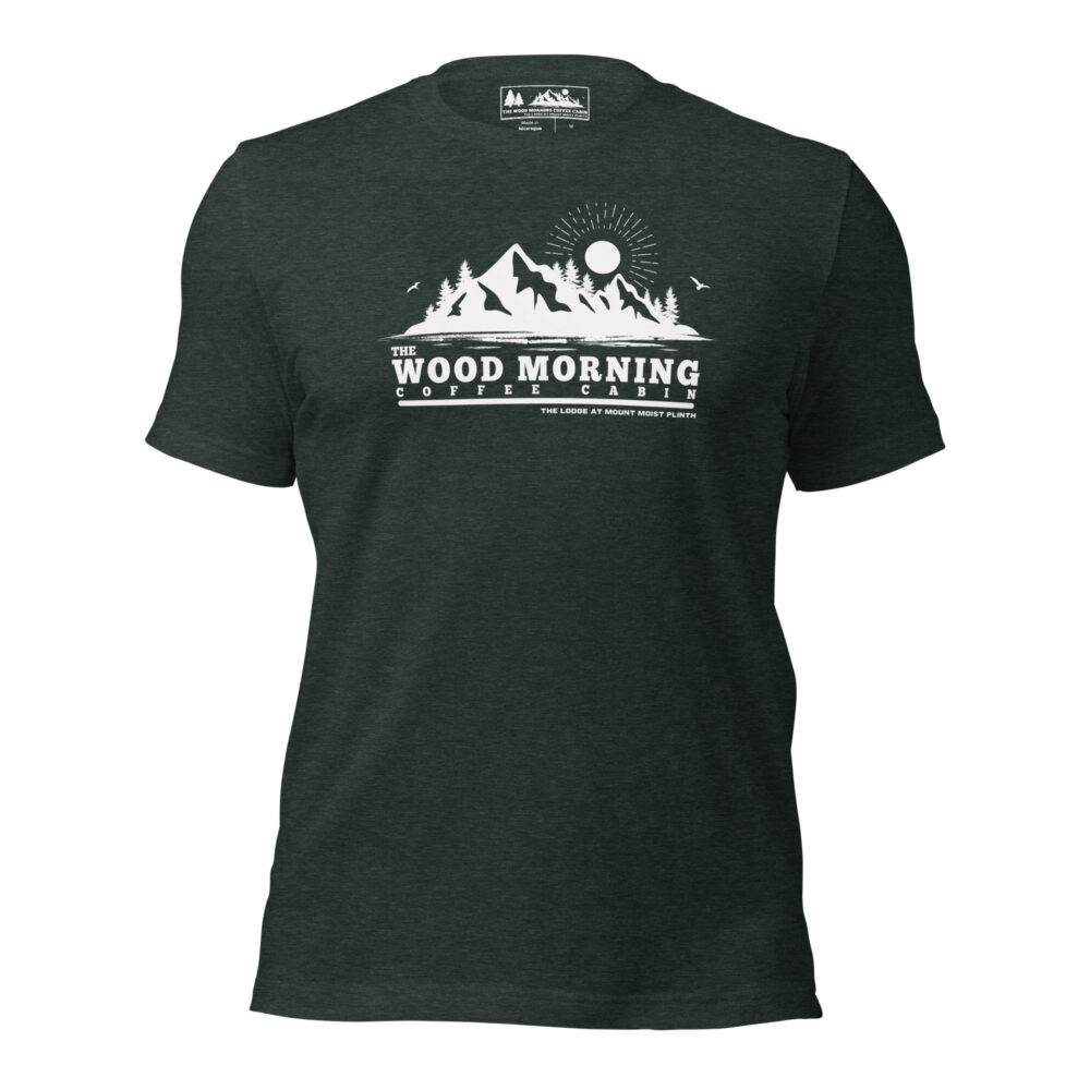 The Wood Morning Coffee Cabin OG Tshirt