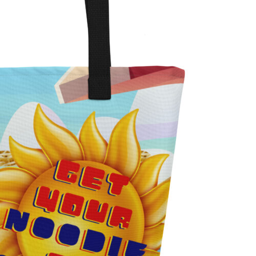 A Get Your Noodie On Beach Back