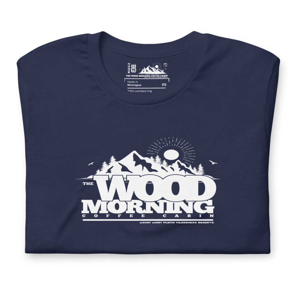 Wood Two Three Hiker T-Shirt navy