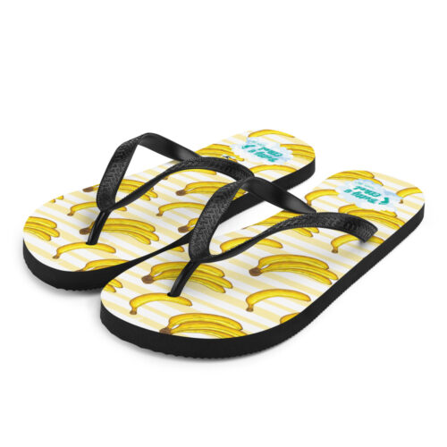 Banana Lemon Daquiri Flip Flops