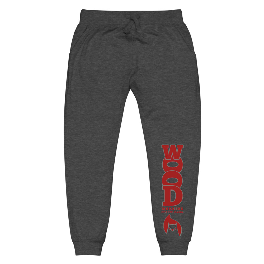 A Wood Morning Coffee Cabin Squirrel Joggers - Athletic Charcoal