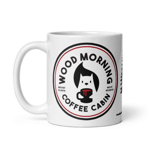 Wood Morning Coffee Cabin Squirrel Mug