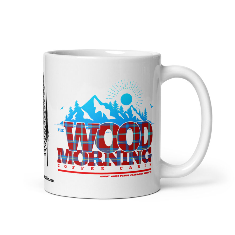 Wood Morning Friendship Tartan Mug