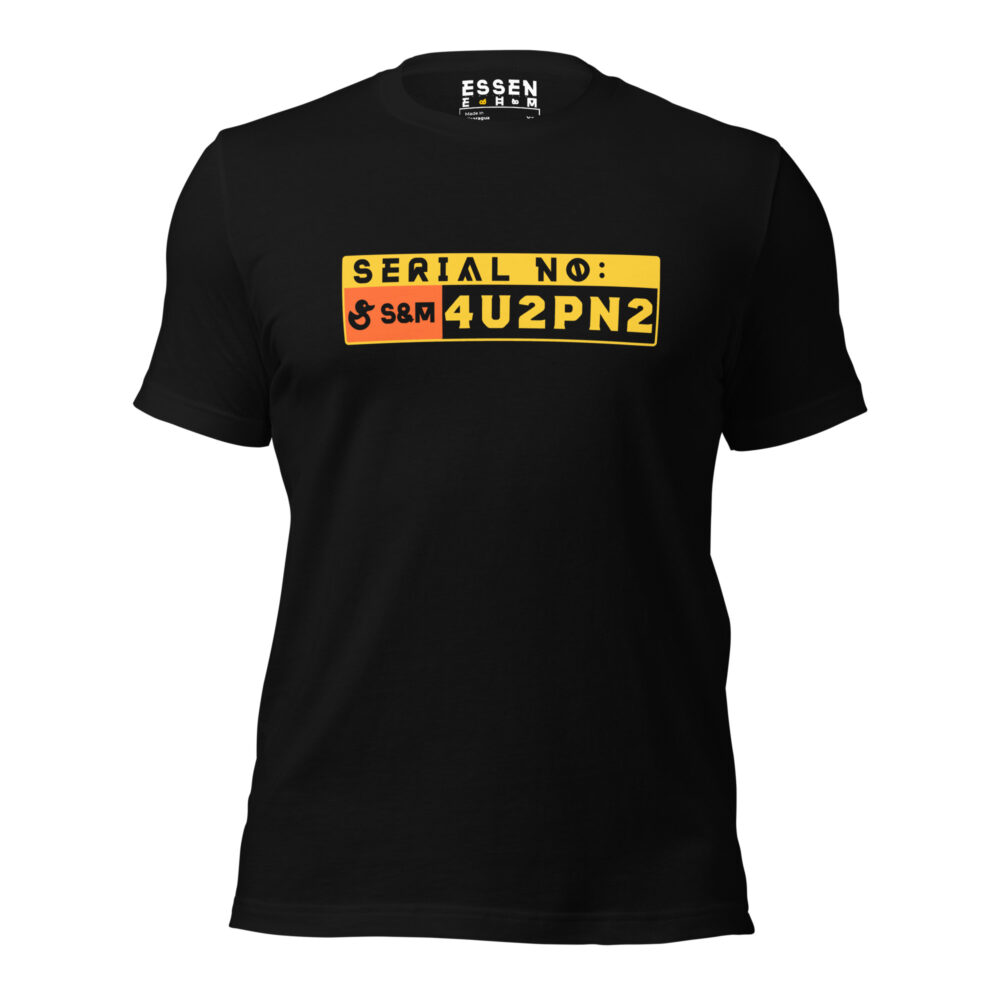 Serial No: 4U2PN2 Mech Orange T-Shirt