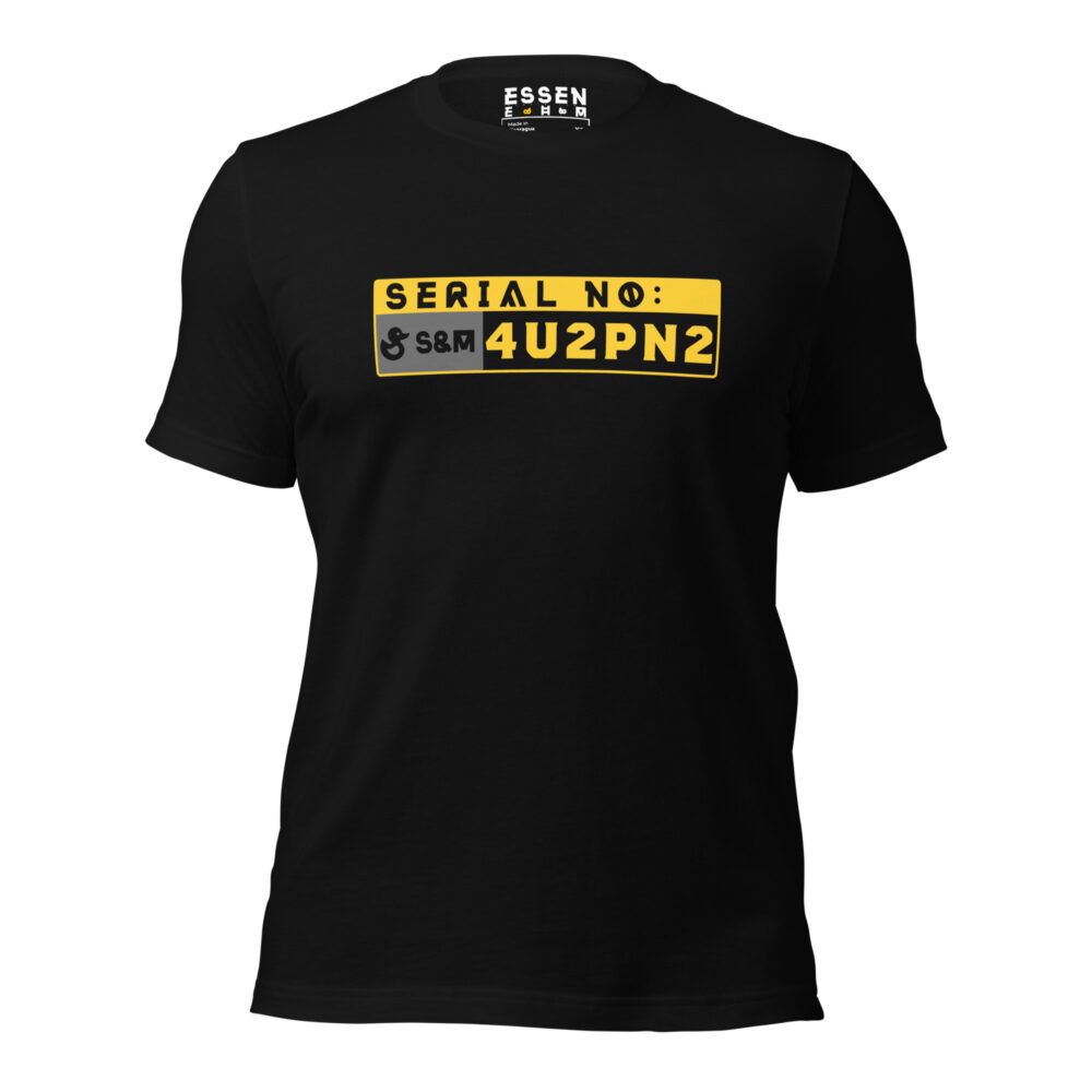 Serial No: 4U2PN2 Mech Grey T-Shirt