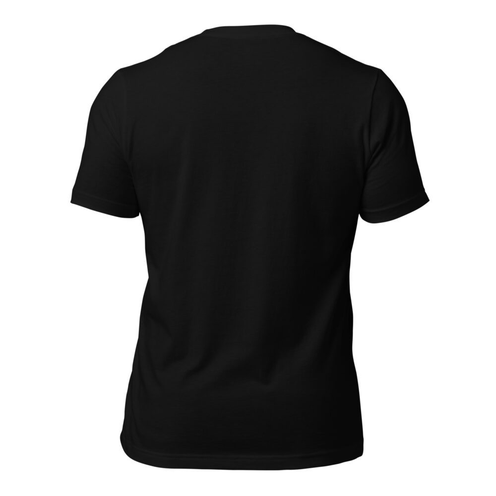 Black T-Shirt Blank Back