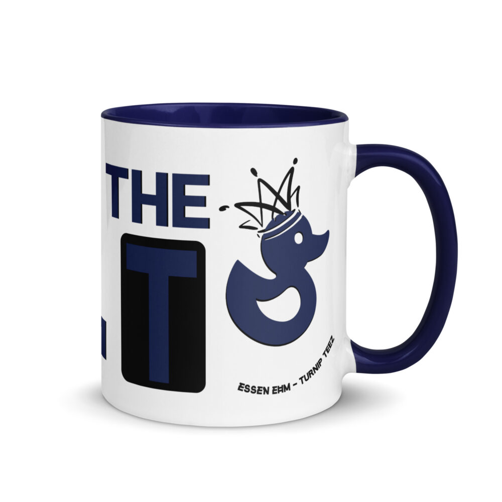 Spill the Duck'ing T Mug // Navy