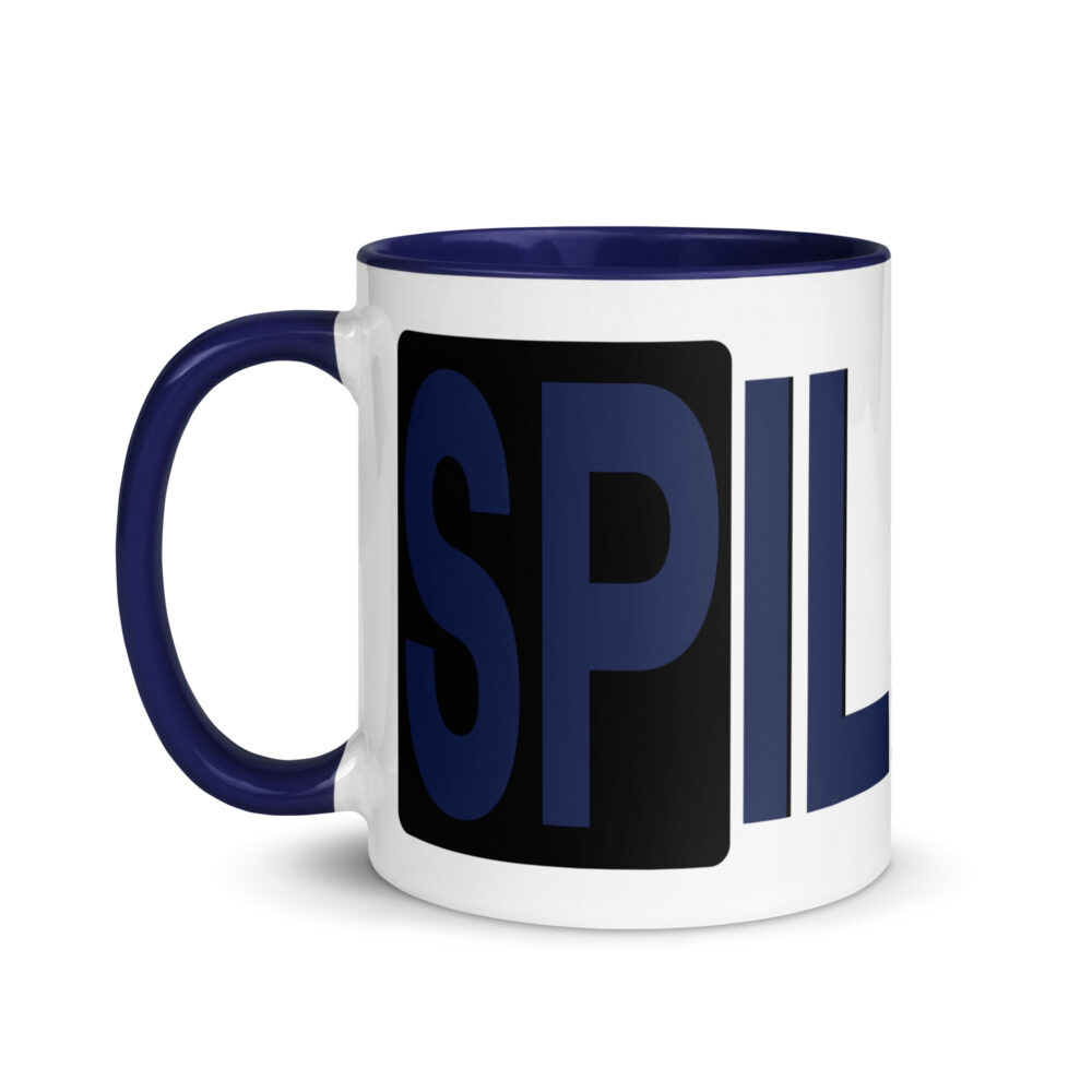 Spill the Duck'ing T Mug // Navy