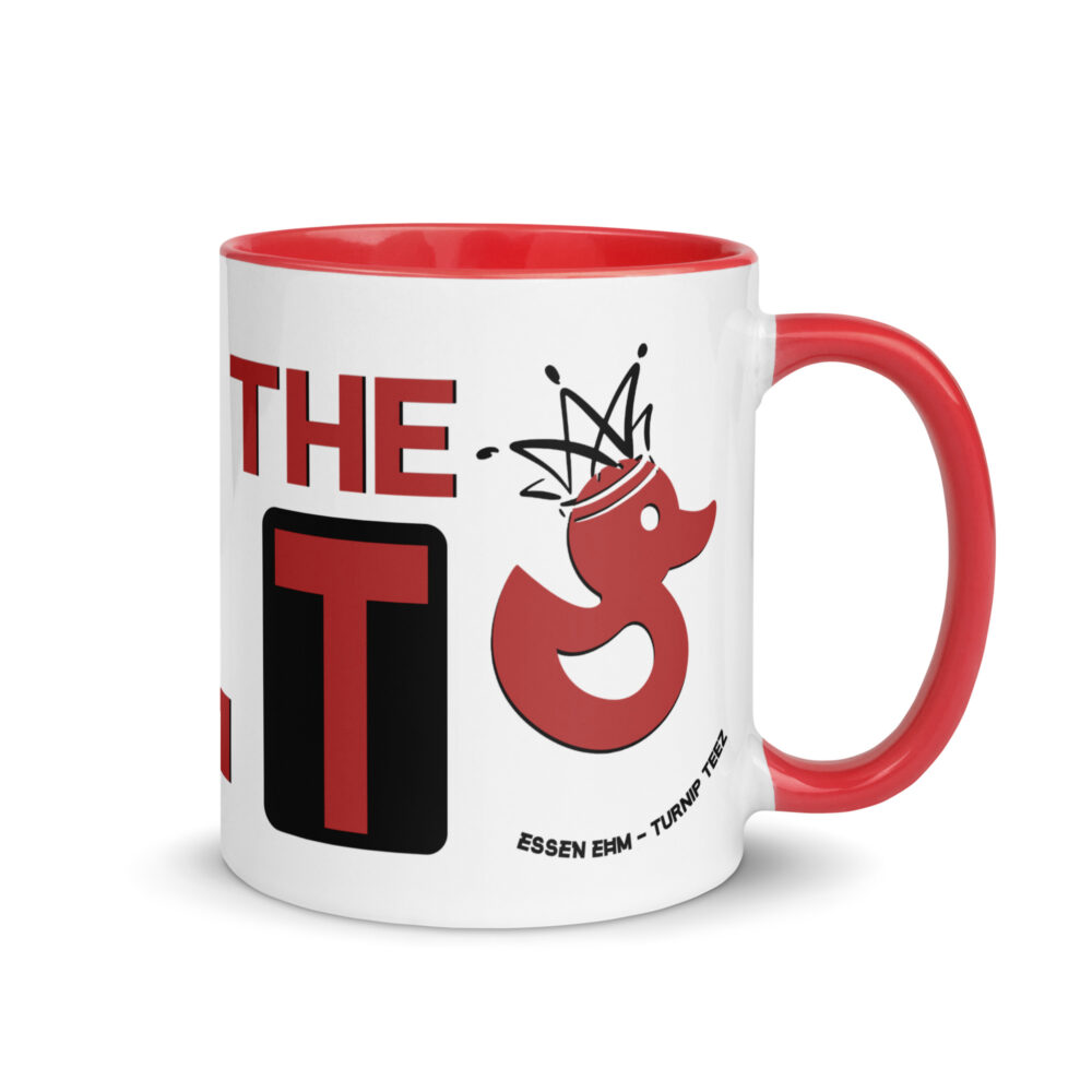 Spill the Duck'ing T Mug // Red