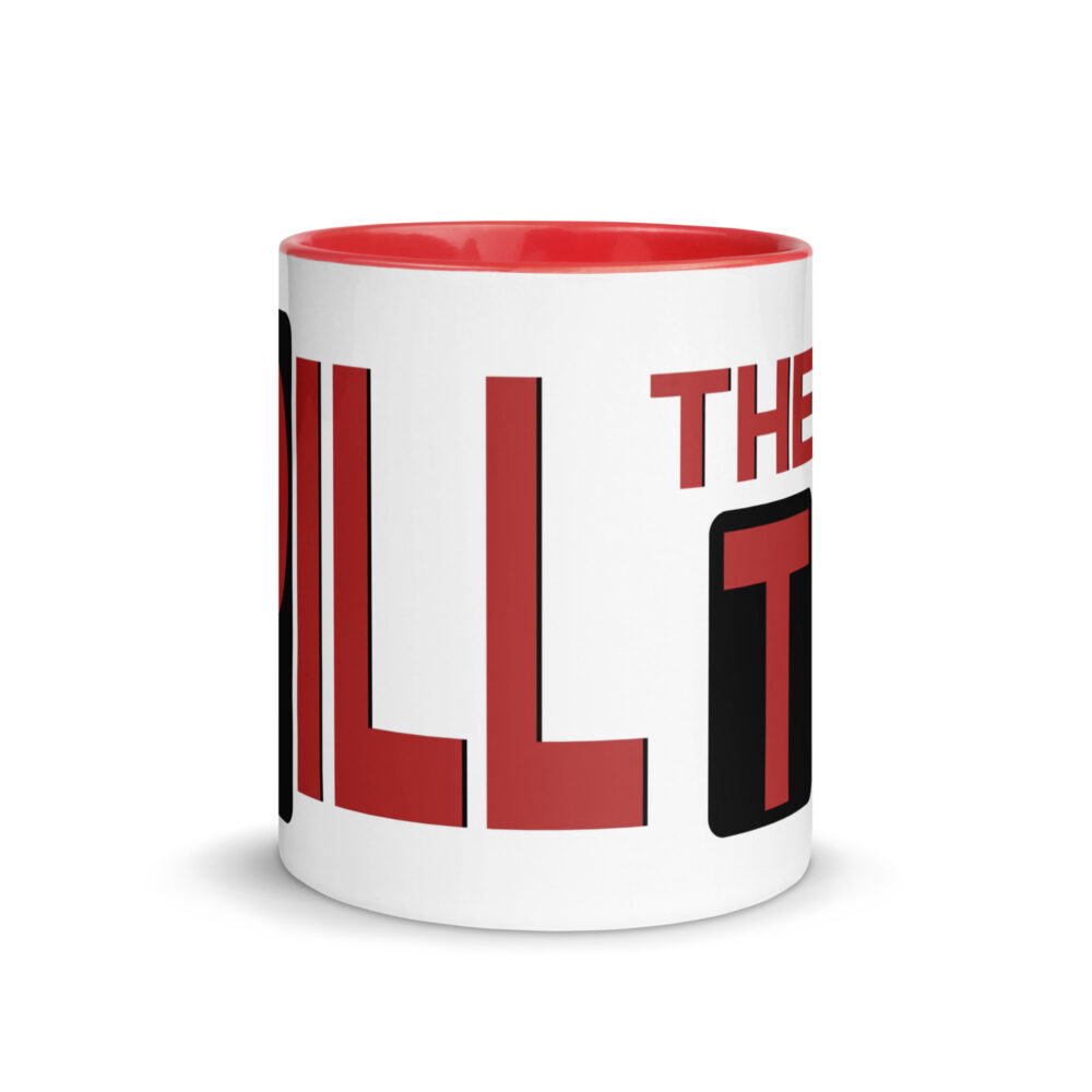 Spill the Duck'ing T Mug // Red