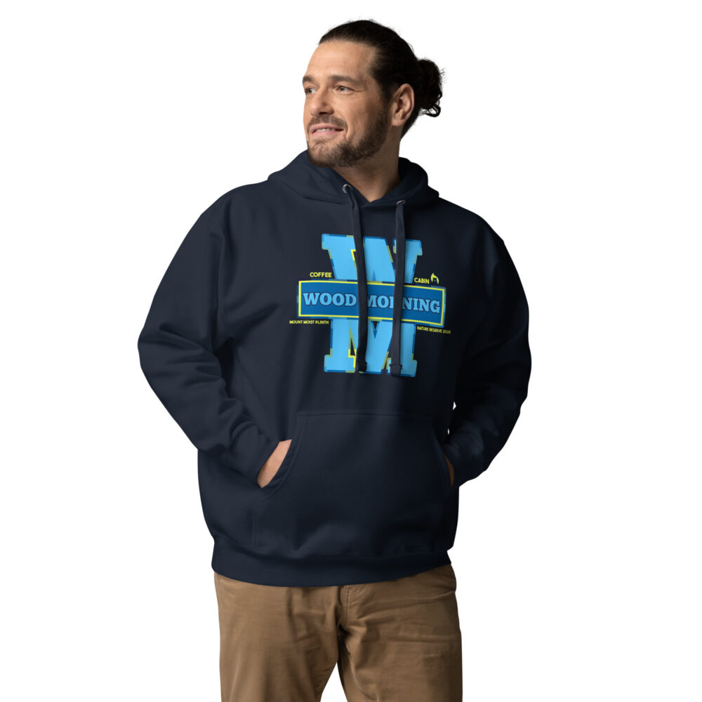 The Woodie Hoodie 2025 - Heritage Pullover from The Wood Morning Coffee Cabin