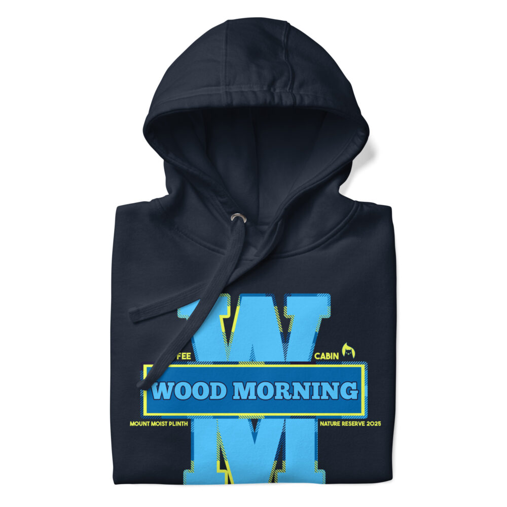 The Woodie Hoodie 2025 - Heritage Pullover from The Wood Morning Coffee Cabin