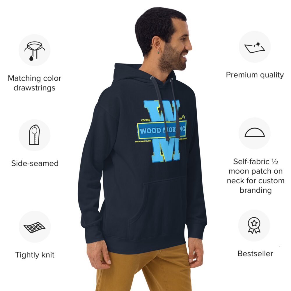 The Woodie Hoodie 2025 - Heritage Pullover from The Wood Morning Coffee Cabin