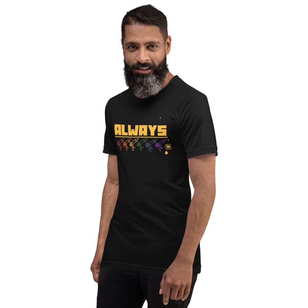 Always Over Caulk Prism Tshirt by Essen Ehm